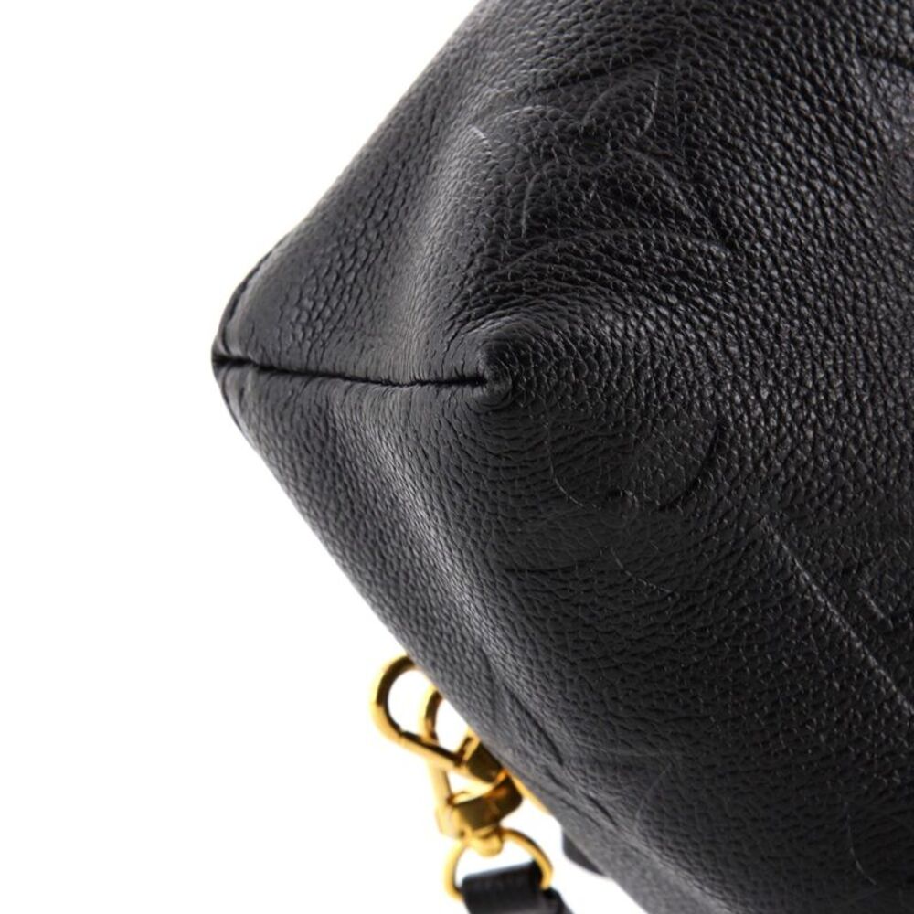 Louis Vuitton Black Leather Backpack - Picture 6 of 8